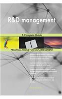 R&D management A Complete Guide