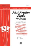 First Position Etudes for Strings