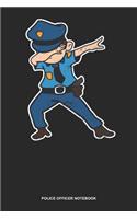 Police Officer Notebook: Dotted Log Book For Sheriff, Constable Or Cop: Dab Police Journal Dabbing Cop Gift