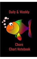 Daily & Weekly Chore Chart Notebook