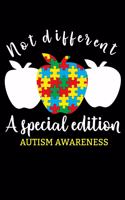 Not different a special edition austism awareness