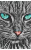2019-2020 Academic Planner Weekly and Monthly Cat Feline Fractal