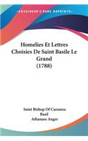 Homelies Et Lettres Choisies De Saint Basile Le Grand (1788)