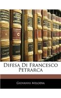 Difesa Di Francesco Petrarca