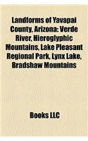 Landforms of Yavapai County, Arizona: Verde River, Hieroglyphic Mountains, Lake Pleasant Regional Park, Lynx Lake, Bradshaw Mountains(English)