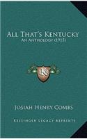 All That's Kentucky