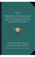 Feeding Of Animals