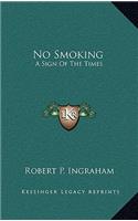 No Smoking