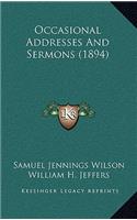 Occasional Addresses And Sermons (1894)