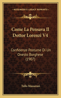 Come La Pensava Il Dottor Lorenzi V4