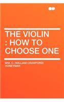 The Violin: How to Choose One