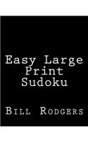 Easy Large Print Sudoku