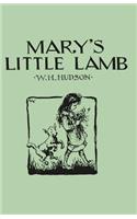 Mary's Little Lamb - Illustrated by Roberta F. C. Waudby