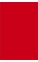 Deep Crimson Color Journal Simple Plain Deep Crimson