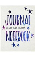 Journal Notebook Write And Sketch