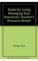 Goals for Living Managing Your Resources