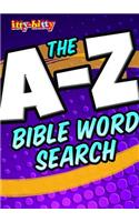 A-Z Bible Word Search: Itty-Bitty Activity Book