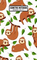 Sloth Isometric Graph Paper Notebook