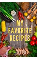 My Favorite Recipes: My humble experiences in cooking