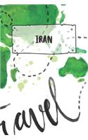 Iran: Ruled Travel Diary Notebook or Journey Journal - Lined Trip Pocketbook for Men and Women with Lines