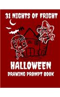 31 Nights of Fright - A Halloween Drawing Prompt Book