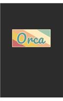 Orca Whale Notebook