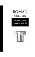 hexagonal graph paper roman column