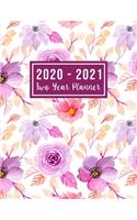 2020-2021 Two Year Planner: 2 year appointment planner 2020-2021 - Jan 2020 - Dec 2021 - 24 Months Agenda Planner with Holiday - Personal Appointment ( Size 8.5x11, Jan 2020 to