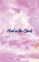 Mind In The Clouds: All Purpose 6x9 Blank Lined Notebook Journal Way Better Than A Card Trendy Unique Gift Pink Sky