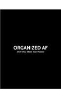 2020-2022 Three Year Planner Organized AF