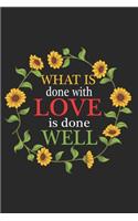 What Is Done With Love Is Done Well