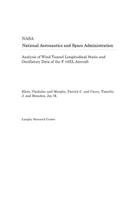 Analysis of Wind Tunnel Longitudinal Static and Oscillatory Data of the F-16xl Aircraft
