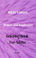 Bible Verses Power And Inspiration Coloring Book For Adults