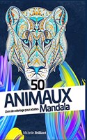 50 animaux Mandala