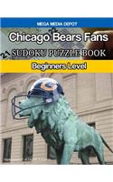 Chicago Bears Fans Sudoku Puzzle Book: Beginners Level