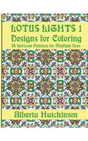 Lotus Lights 1 - Designs for Coloring