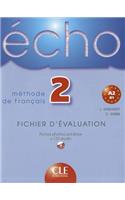 Echo 2 Fichier D'Evaluation Photocopiable + CD Audio