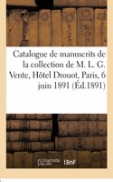 Catalogue de Manuscrits Avec Miniatures Des Xiiie, Xive, Xve Et Xvie Siècles, de Reliures Anciennes