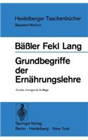 Grundbegriffe Der Ern Hrungslehre