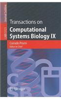Transactions on Computational Systems Biology IX