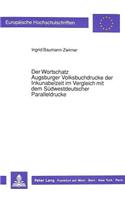 Wortschatz Augsburger Volksbuchdrucke Der Inkunabelzeit Im Vergleich Mit Dem Suedwestdeutscher Paralleldrucke