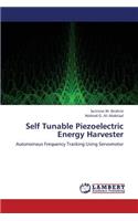 Self Tunable Piezoelectric Energy Harvester