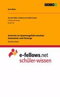 Anorexie im Spannungsfeld zwischen Autonomie und Fürsorge