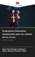 Programme d'éducation émotionnelle pour les enfants de 8 à 12 ans