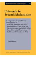 Universals in Second Scholasticism