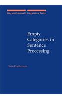 Empty Categories in Sentence Processing