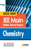 Online Solved Papers JEE Main 2019-2023 Chemistry (EditionIV)