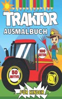 Traktor Ausmalbuch
