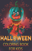 Halloween Coloring Book For Kids 4-8