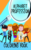 Alphabet Profession Coloring Book